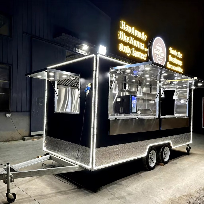 Food Snacks Catering - Rimorchio per Catering Mobile, Carrello Alimentare
