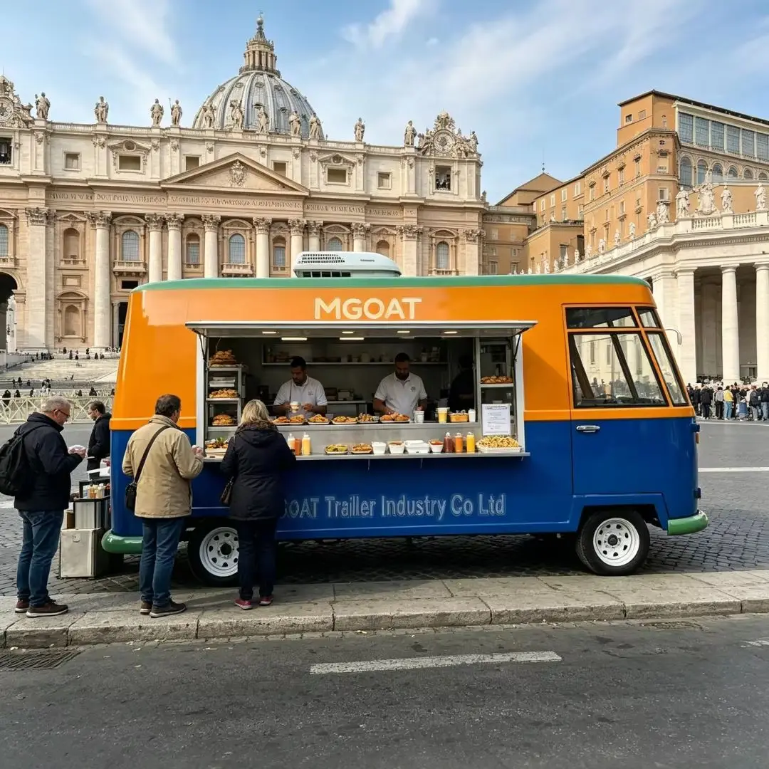 Food Snacks Catering - Furgone Mobile Commerciale per Alimenti con