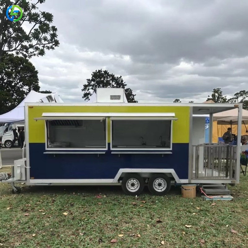 Food Snacks Catering - Food Truck Personalizzato per Caffè, Snack
