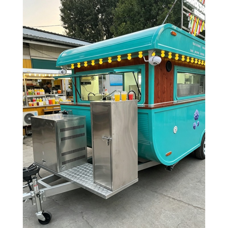Food Snacks Catering - Carrello Mobile Multifunzionale per Catering, Snack,