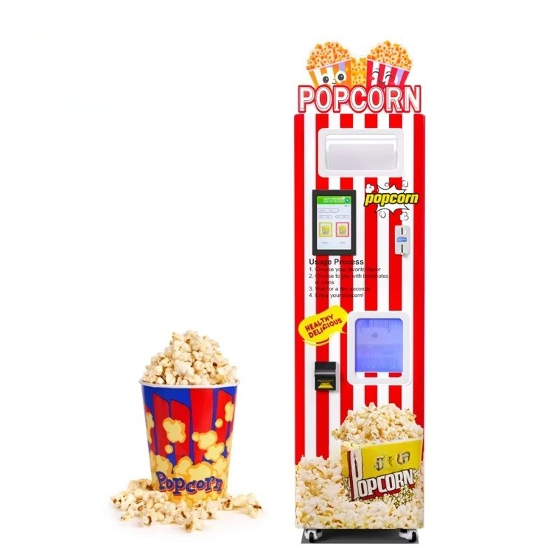Popcorn - Nuova Macchina Automatica Personalizzata per Popcorn
