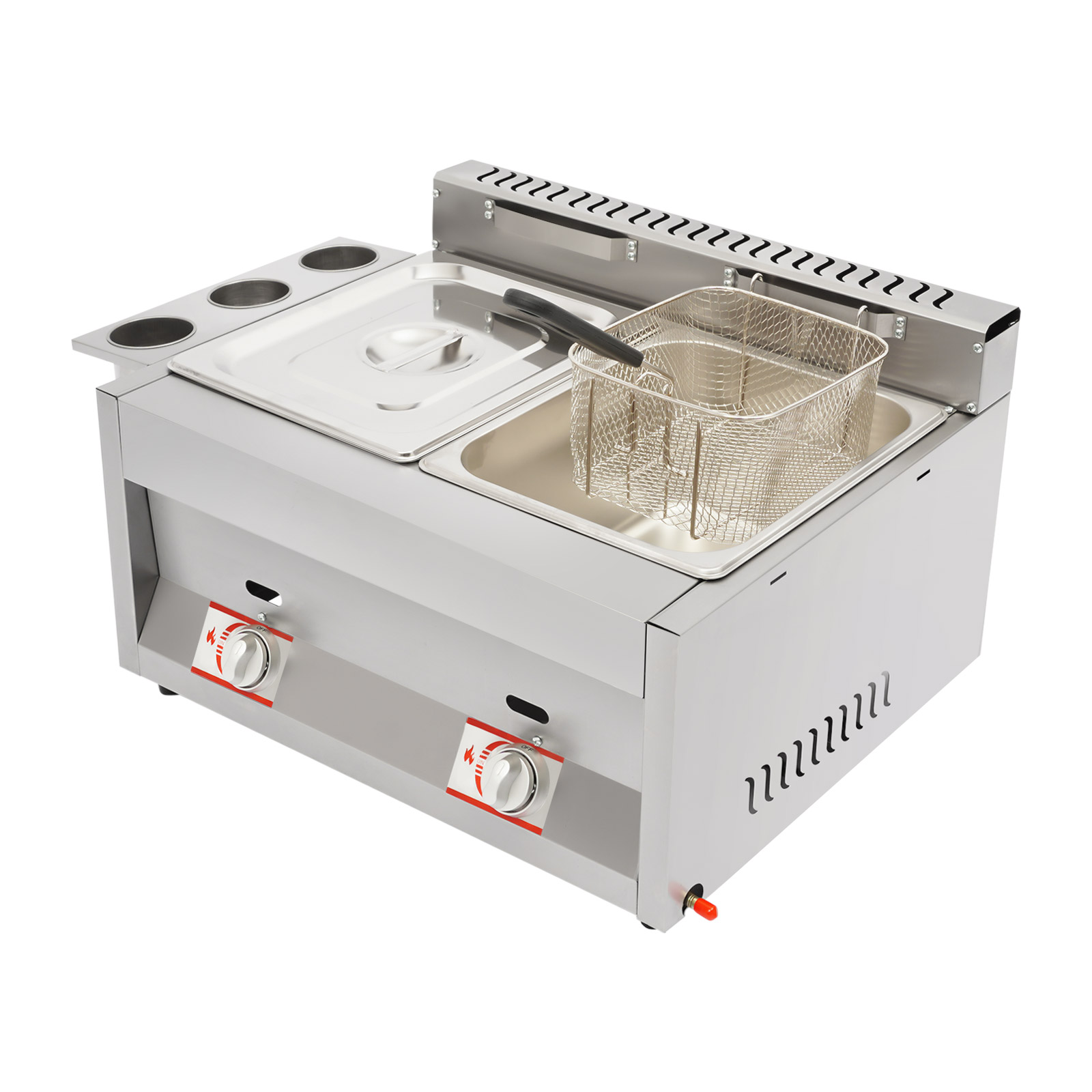 Food Snacks Catering - Friggitrice Professionale a Gas GPL a