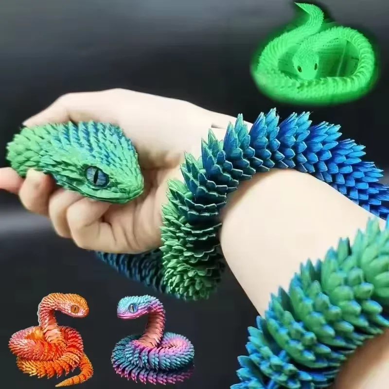 Gummy Candy - Stampato in 3D Serpente Mobile Joint