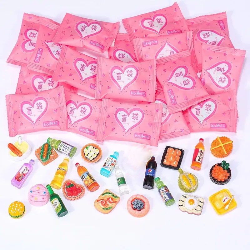 Food Snacks Drinks - Giocattoli in Miniatura a Tema Cibo,