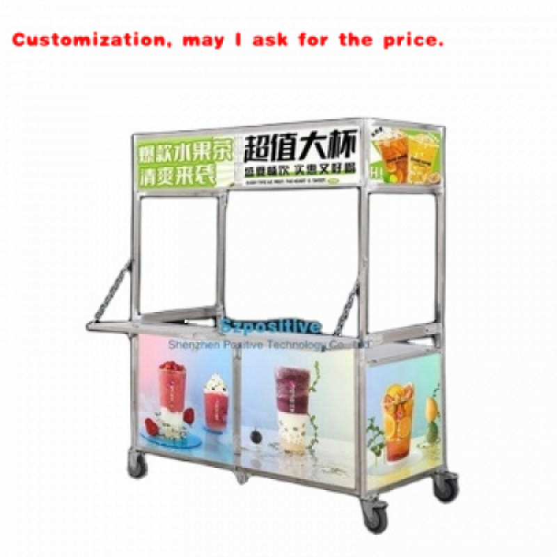 Food Snacks Catering - personalizzato.Carrelli per alimenti mobili per attrezzature
