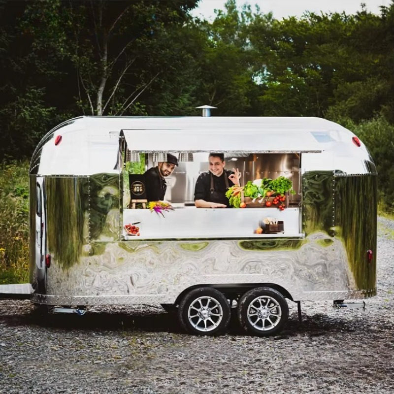 Popcorn - Food Truck Trailer Mobile per Gelati,