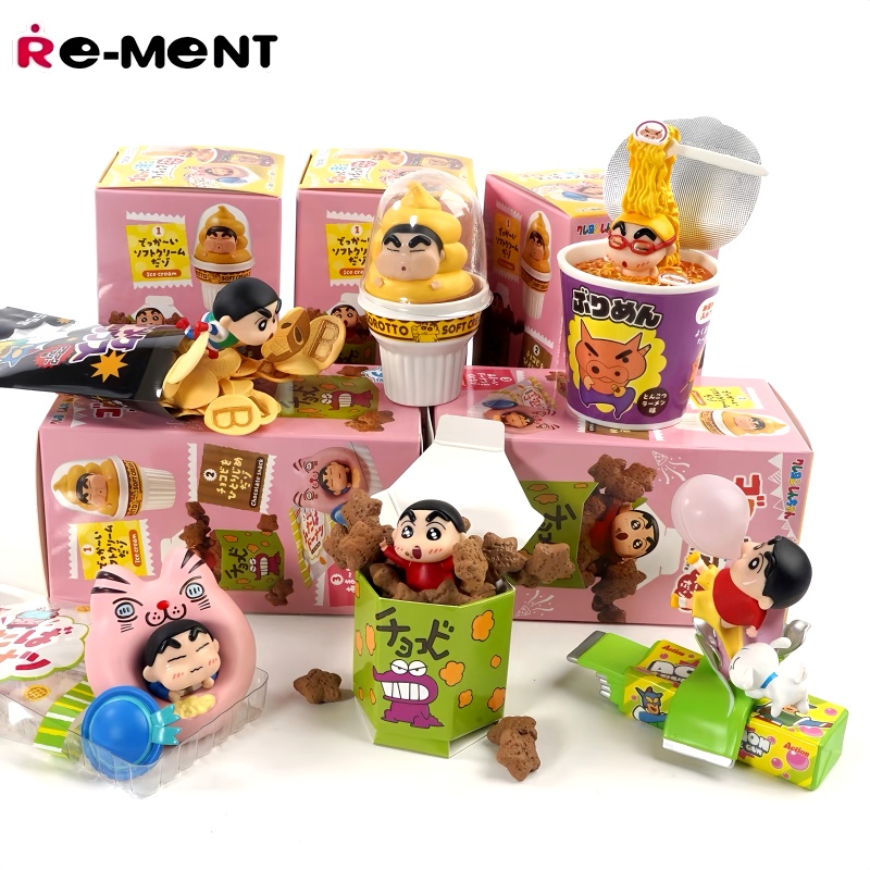 Chocolate Snack - Disponibile Re-ment Crayon Shin-chan Super Satisfying