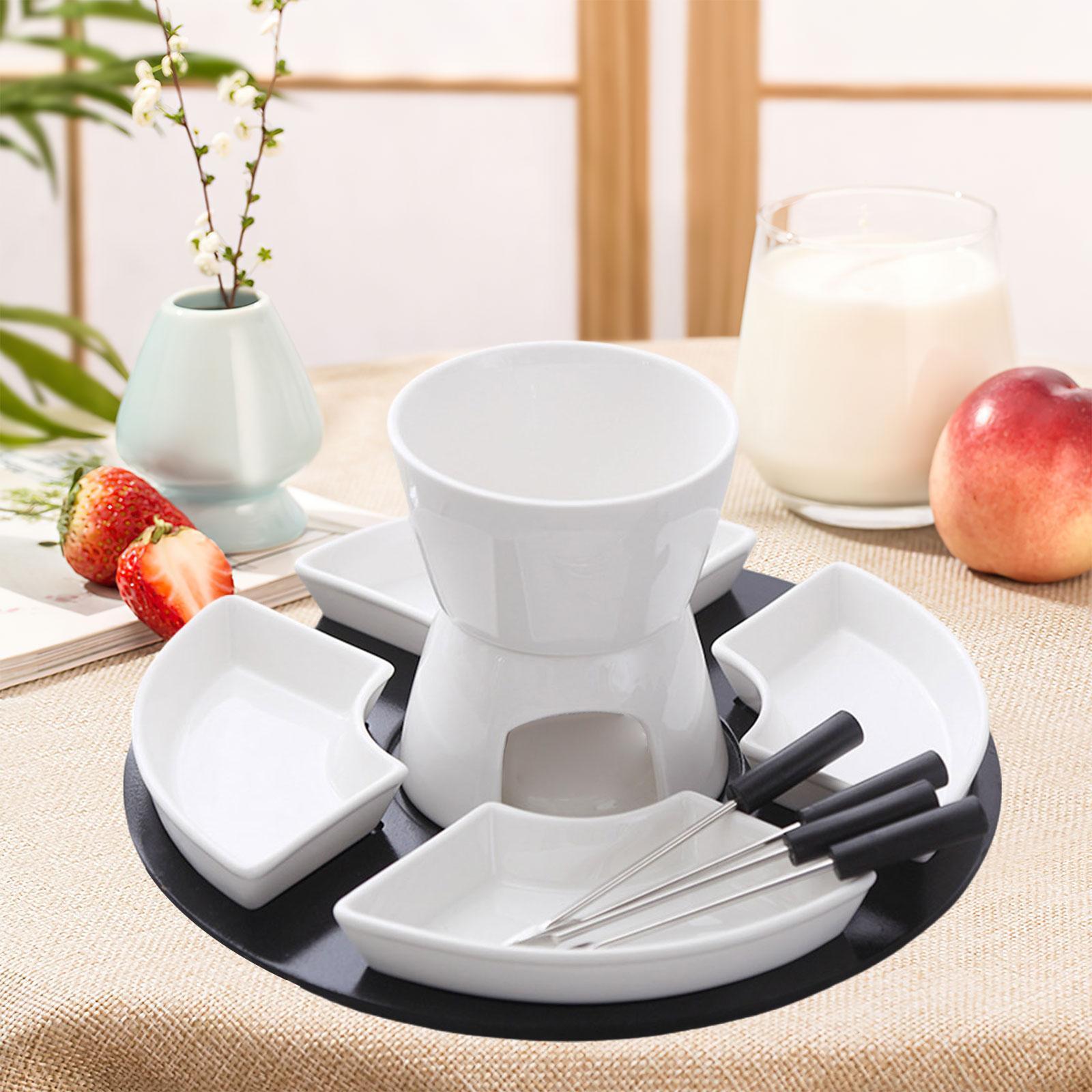 Chocolate Snack - Set per Fonduta in Ceramica con