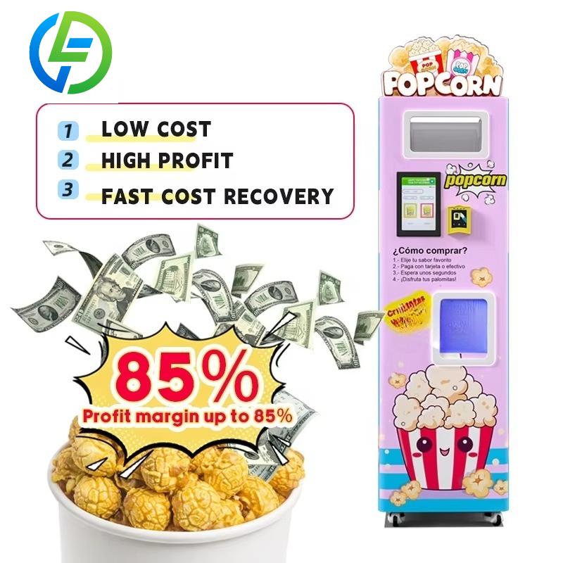 Popcorn - Macchina per Popcorn Personalizzata con Gestione