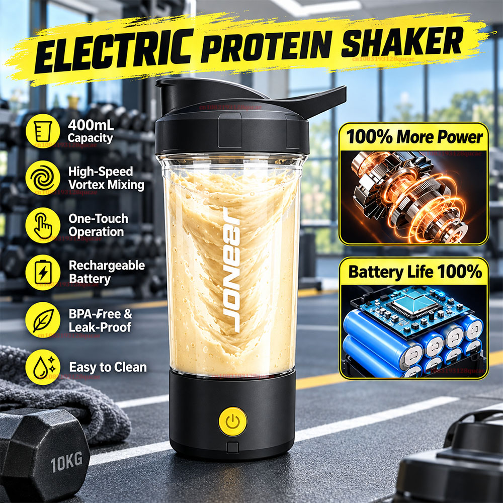 Protein Bar - Nuova Bottiglia Shaker Elettrica per Proteine