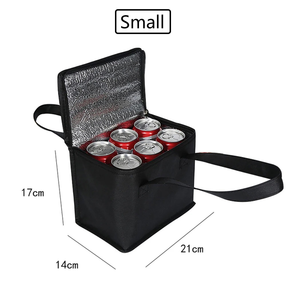 Food Snacks Delivery - Borsa Termica Portatile per Pranzo, Borsa