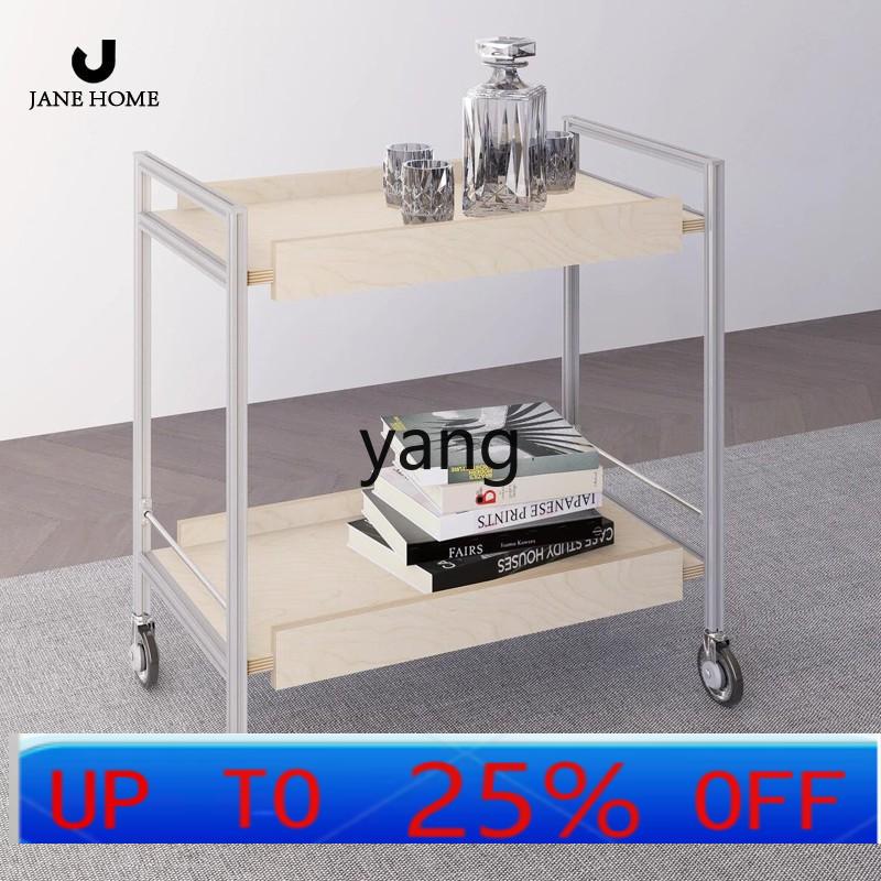 Food Snacks Delivery - Carrello Minimalista a Doppio Strato LH,
