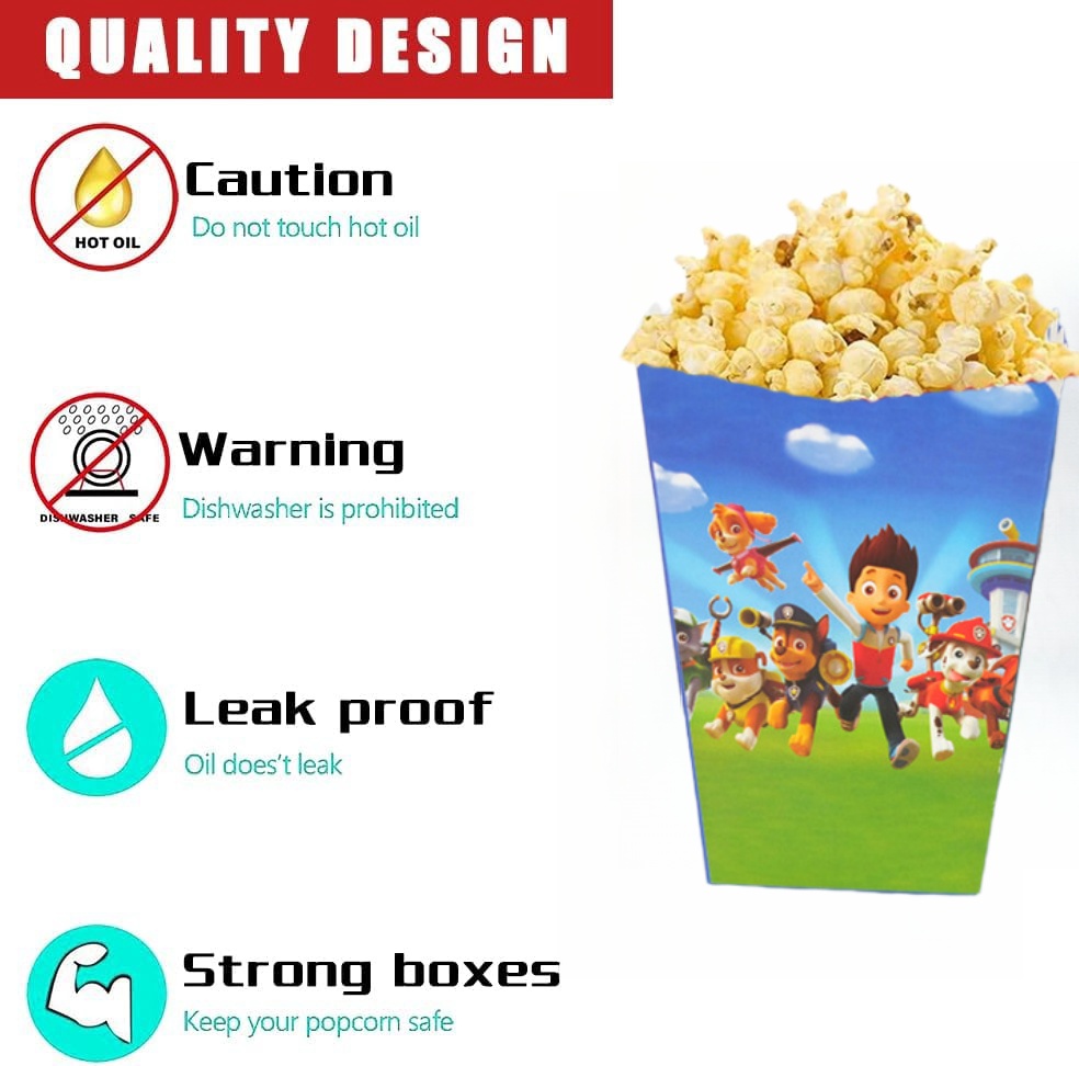Scatola per Popcorn Paw Patrol - Cookies Pack recensione e prezzo