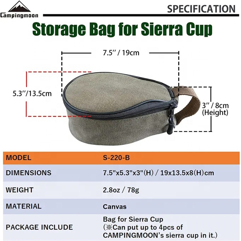 CAMPINGMOON S220-B Mini borsa  - Food Snacks Delivery recensione e prezzo