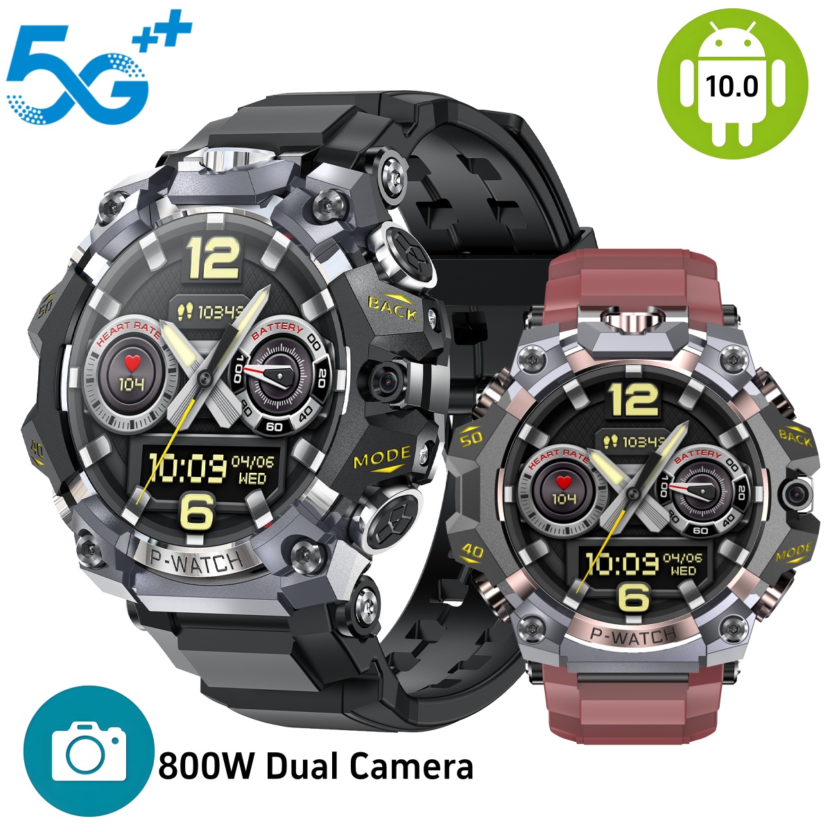 Smartwatch Q668 Android 10.0 c - Seaweed Snack recensione e prezzo