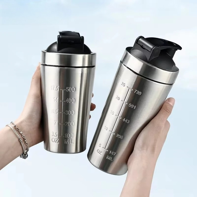 1 pz Borraccia Shaker in Accia - Protein Bar recensione e prezzo