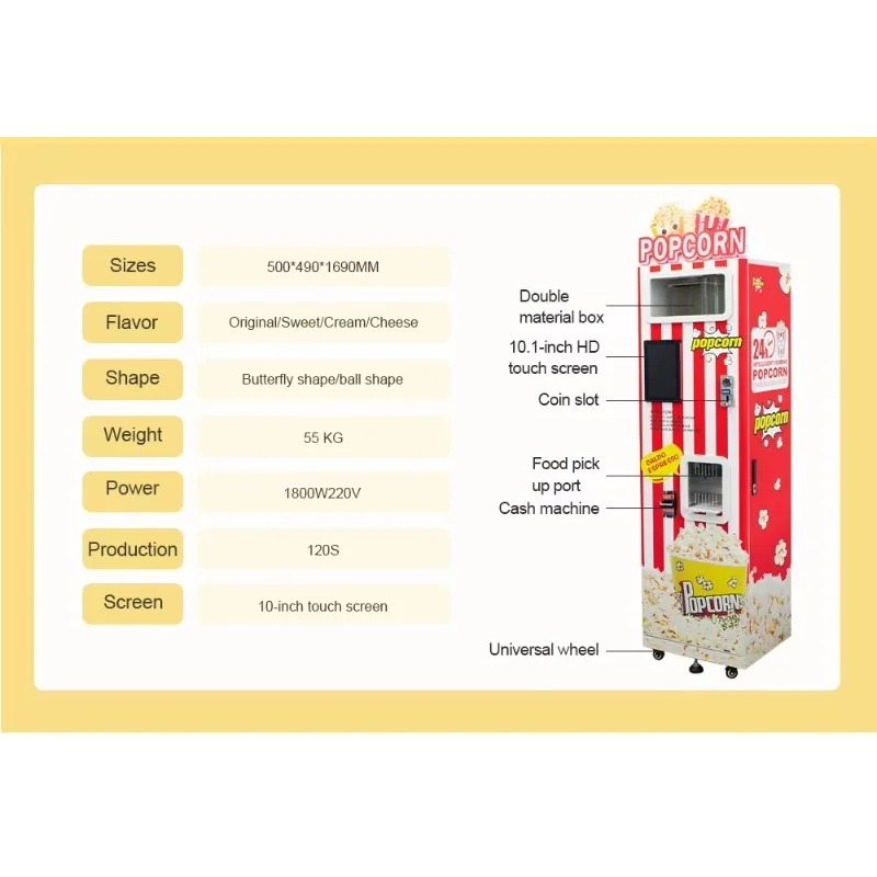 Nuova Macchina Automatica Pers - Popcorn recensione e prezzo