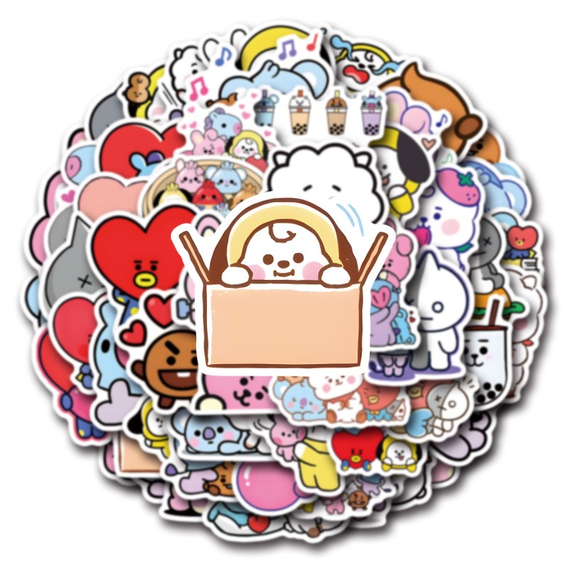 100/200 Pezzi Adesivi BT21 Chi - Cookies Pack recensione e prezzo