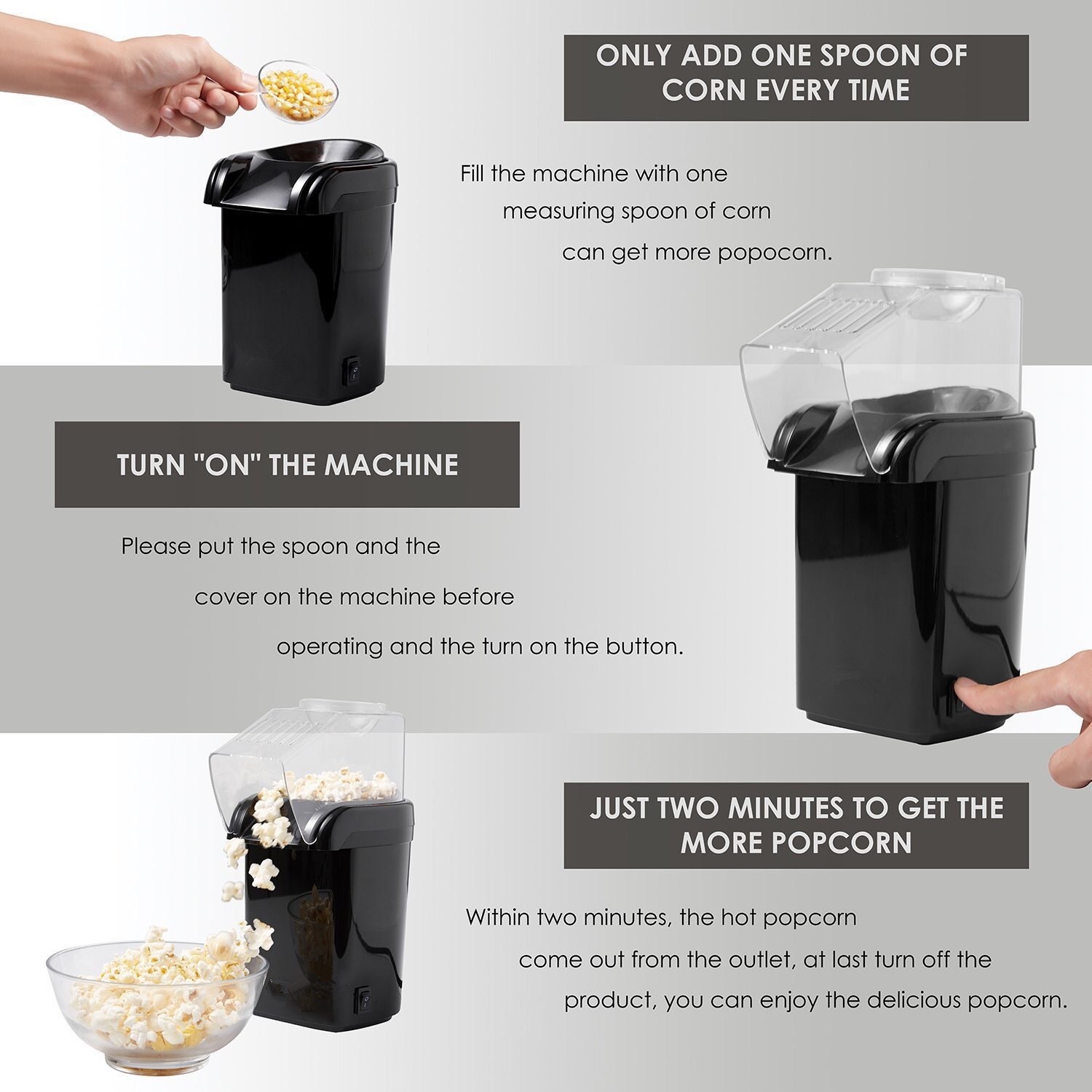 Macchina per Popcorn Facile da - Popcorn recensione e prezzo