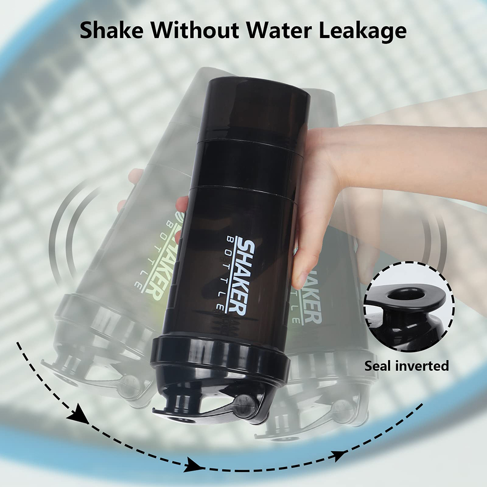 3 strati Shaker Protein Bottle - Protein Bar recensione e prezzo