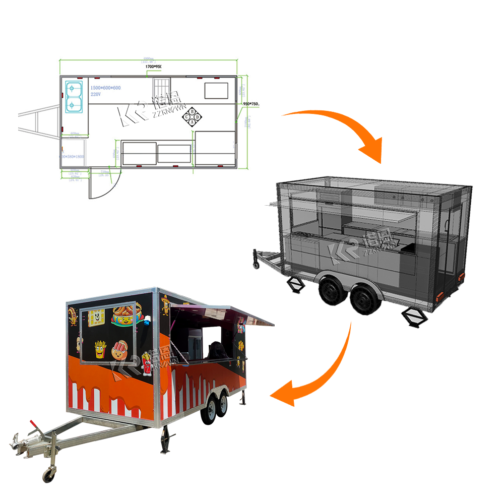 2025 NUOVO camion di cibo stan - Food Snacks Catering recensione e prezzo